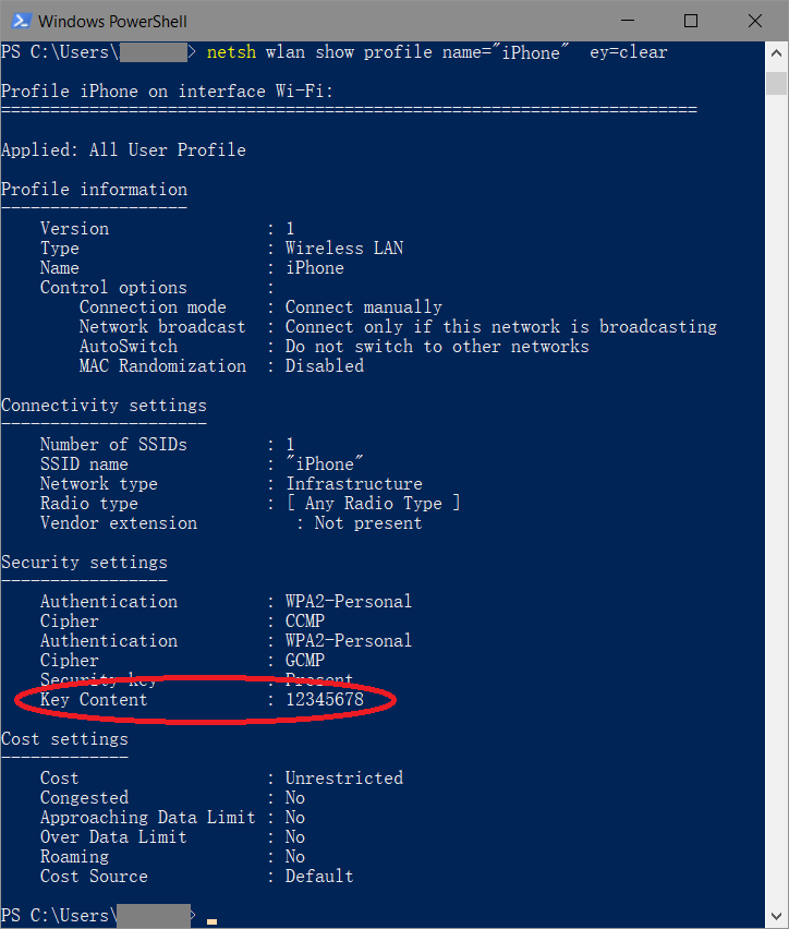 Windows saved wifi 2